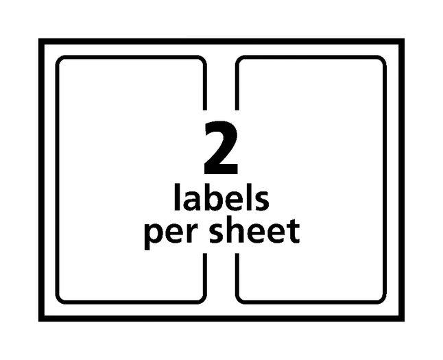 Hot Sale โ Avery TrueBlock Shipping Labels, Laser, 5-1/2 X 8-1/2 Inches, White, Pack Of 200 ๐ฏ 3 Hot Sale โ Avery TrueBlock Shipping Labels, Laser, 5-1/2 X 8-1/2 Inches, White, Pack Of 200 ๐ฏ - Image 3