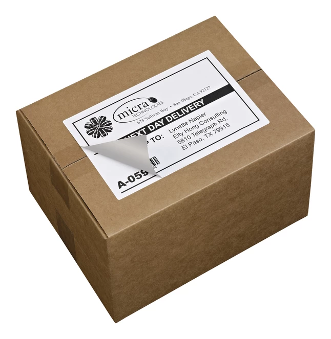 Hot Sale โ Avery TrueBlock Shipping Labels, Laser, 5-1/2 X 8-1/2 Inches, White, Pack Of 200 ๐ฏ 2 Hot Sale โ Avery TrueBlock Shipping Labels, Laser, 5-1/2 X 8-1/2 Inches, White, Pack Of 200 ๐ฏ - Image 2