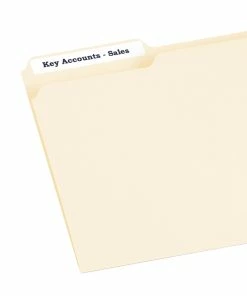 Outlet 😍 Avery Printable File Folder Labels, 2/3 X 3-7/16 Inches, White, Pack Of 750 😉 -Avery - shop 1597367 C ecommfullsize