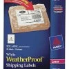 Budget 😀 Avery Weatherproof Shipping Labels, 5-1/2 X 8-1/2 Inches, Pack Of 20 🎁