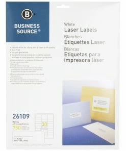 Cheapest 😀 Business Source Address Labels, 1 X 2-5/8 Inches, Pack Of 750 😀