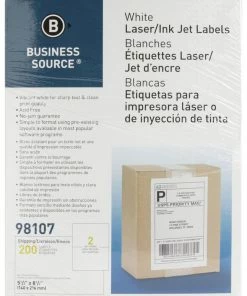 Top 10 💯 Business Source Internet Shipping Labels, 5-1/2 X 8-1/2 Inches, Pack Of 500 🥰