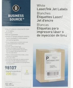 Best Sale 🔥 Business Source Internet Shipping Labels, 5-1/2 X 8-1/2 Inches, Pack Of 1000 😀