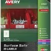 Hot Sale 🌟 Avery 61501 Surface Safe ID Labels, 7/8 X 2-5/8 Inches, White, Pack Of 825 😀