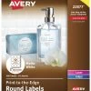 Flash Sale 🔔 Avery Round Labels, 2 Inch Diameter, Matte White, Pack Of 300 🧨