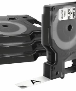 New 💯 Dymo LabelWriter D1 Labels, 1/2 Inch X 23 Feet, Black On White, Pack Of 4 🔥