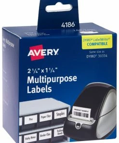 Budget ❤️ Avery Thermal Printer Multi-Purpose Labels, 2-1/4 X 1-1/4 Inches, White, Pack Of 1000 ❤️