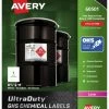 Best Pirce 👍 Avery UltraDuty GHS Labels, 8-1/2 X 11 Inches, White, Pack Of 50 🧨