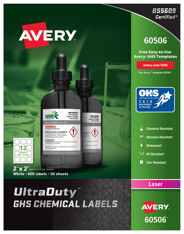 Best deal 🤩 Avery UltraDuty GHS Labels, 2 X 2 Inches, White, Pack Of 600 ✔️ 1 Best deal 🤩 Avery UltraDuty GHS Labels, 2 X 2 Inches, White, Pack Of 600 ✔️