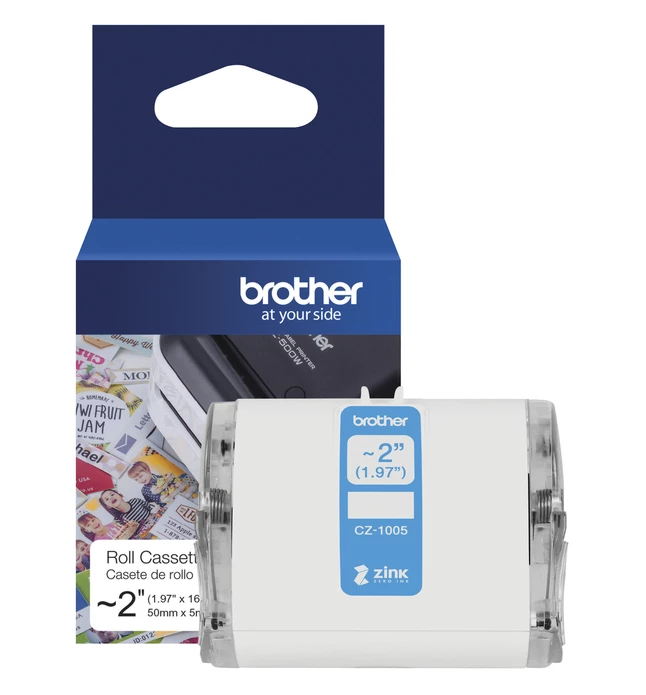 Deals ๐ Brother CZ-1005 Roll Cassette, 2 Inch X 16.4 Feet, White ๐ 1 Deals ๐ Brother CZ-1005 Roll Cassette, 2 Inch X 16.4 Feet, White ๐