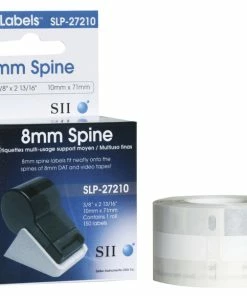 Best deal 😉 Seiko SmartLabel Spine Label, 3/8 X 2-13/16 Inches, White, Pack Of 150 🎉