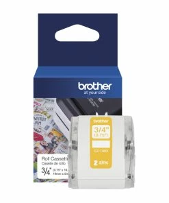 Cheapest ⌛ Brother CZ-1003 Roll Cassette, 3/4 Inch X 16.4 Feet, White ⌛