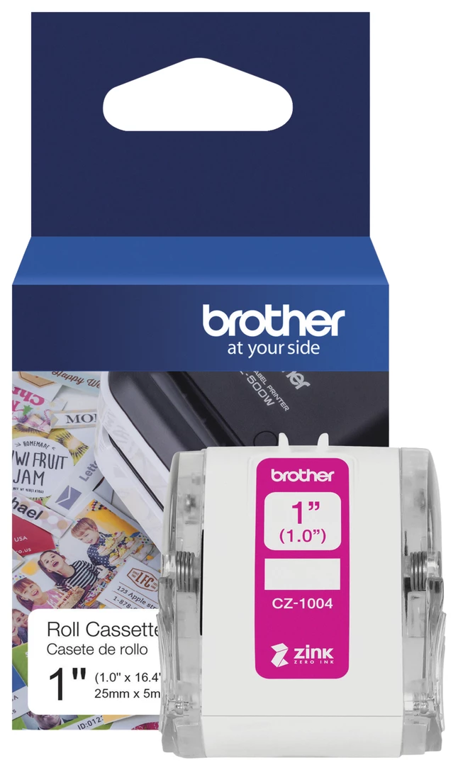 Buy โ๏ธ Brother CZ-1004 Roll Cassette, 1 Inch X 16.4 Feet, White ๐ 1 Buy โ๏ธ Brother CZ-1004 Roll Cassette, 1 Inch X 16.4 Feet, White ๐