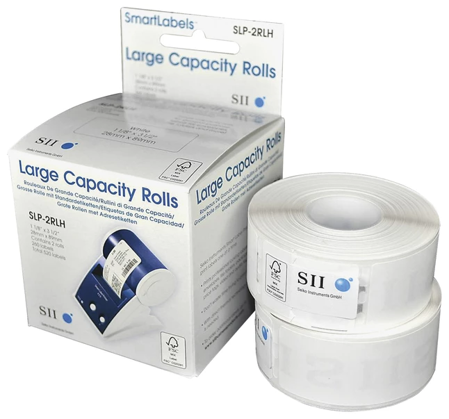 Deals โ Seiko SmartLabel Address Label, 1-1/8 X 3-1/2 Inches, White, 260 Labels/Roll, Pack Of 2 ๐ฅ 1 Deals โ Seiko SmartLabel Address Label, 1-1/8 X 3-1/2 Inches, White, 260 Labels/Roll, Pack Of 2 ๐ฅ