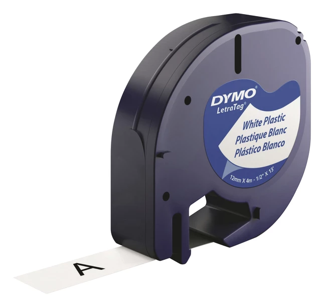 Coupon 🔥 Dymo LetraTag Label Tape, 1/2 Inch X 23 Feet, Plastic, White, Pack Of 6 ✨ 1 Coupon 🔥 Dymo LetraTag Label Tape, 1/2 Inch X 23 Feet, Plastic, White, Pack Of 6 ✨