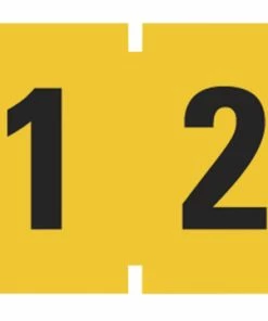 Coupon ✨ Smead ETS Color-Coded Year Labels, 1-1/2 X 3/4 Inches, Yellow, Pack Of 500 🧨
