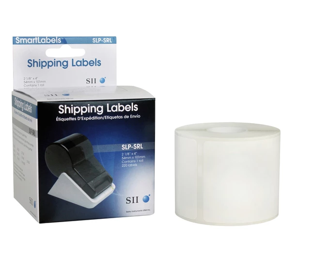 Brand new โจ Seiko SmartLabel Shipping Label, 2-1/8 X 4 Inches, White, Pack Of 220 ๐ 1 Brand new โจ Seiko SmartLabel Shipping Label, 2-1/8 X 4 Inches, White, Pack Of 220 ๐