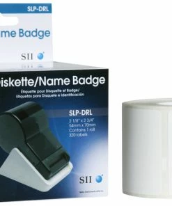 Best Pirce 🤩 Seiko SmartLabel Diskette/Name Badge Label, 2-1/8 X 2-3/4 Inches, White, Pack Of 320 🥰