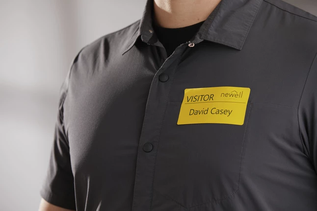 Deals βοΈ DYMO LabelWriter Name Badge Labels, 2-1/8 X 4 Inches, Yellow, 1 Roll Of 220 Labels π 3 Deals βοΈ DYMO LabelWriter Name Badge Labels, 2-1/8 X 4 Inches, Yellow, 1 Roll Of 220 Labels π - Image 3