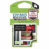 New ⭐ Dymo D1 Recycled Durable Labels, 1/2 Inch X 10 Feet, White On Red 🎁