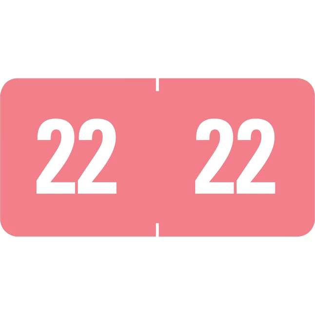 Coupon ✨ Smead ETS Color-Coded Year Labels, 1 X 1/2 Inches, Pink, Pack Of 250 ⌛ 1 Coupon ✨ Smead ETS Color-Coded Year Labels, 1 X 1/2 Inches, Pink, Pack Of 250 ⌛