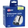 Wholesale 🔔 Avery Thermal Printer Name Badge Labels, 2-1/4 X 4 Inches, White, Pack Of 250 ❤️