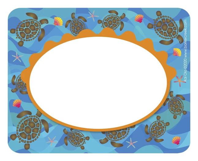 Best deal 🥰 Barker Creek Name Tags, Kai Ola, 3-1/2 X 2-3/4 Inches, Set Of 45 😉 3 Best deal 🥰 Barker Creek Name Tags, Kai Ola, 3-1/2 X 2-3/4 Inches, Set Of 45 😉 - Image 3