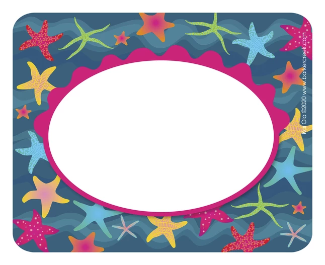 Best deal 🥰 Barker Creek Name Tags, Kai Ola, 3-1/2 X 2-3/4 Inches, Set Of 45 😉 2 Best deal 🥰 Barker Creek Name Tags, Kai Ola, 3-1/2 X 2-3/4 Inches, Set Of 45 😉 - Image 2