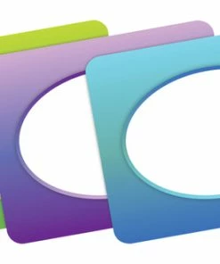 Buy 🔔 Barker Creek Name Tags, Ombre, 3-1/2 X 2-3/4 Inches, Set Of 45 👍